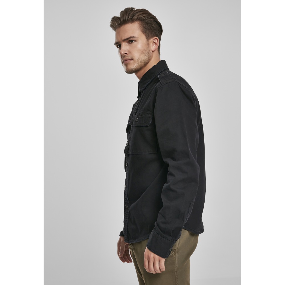 Urban Classics - Vintage Bluse - Schwarz